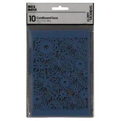 Patroonkarton Blauw, 10st.-Creativ Company Best