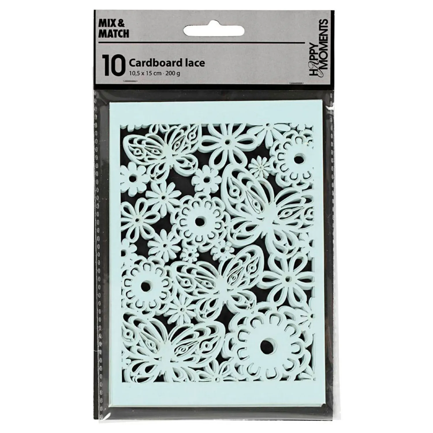 Creativ Company Patroonkarton Lichtblauw, 10st. Sale