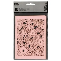 Patroonkarton Lichtrood, 10st.-Creativ Company Discount