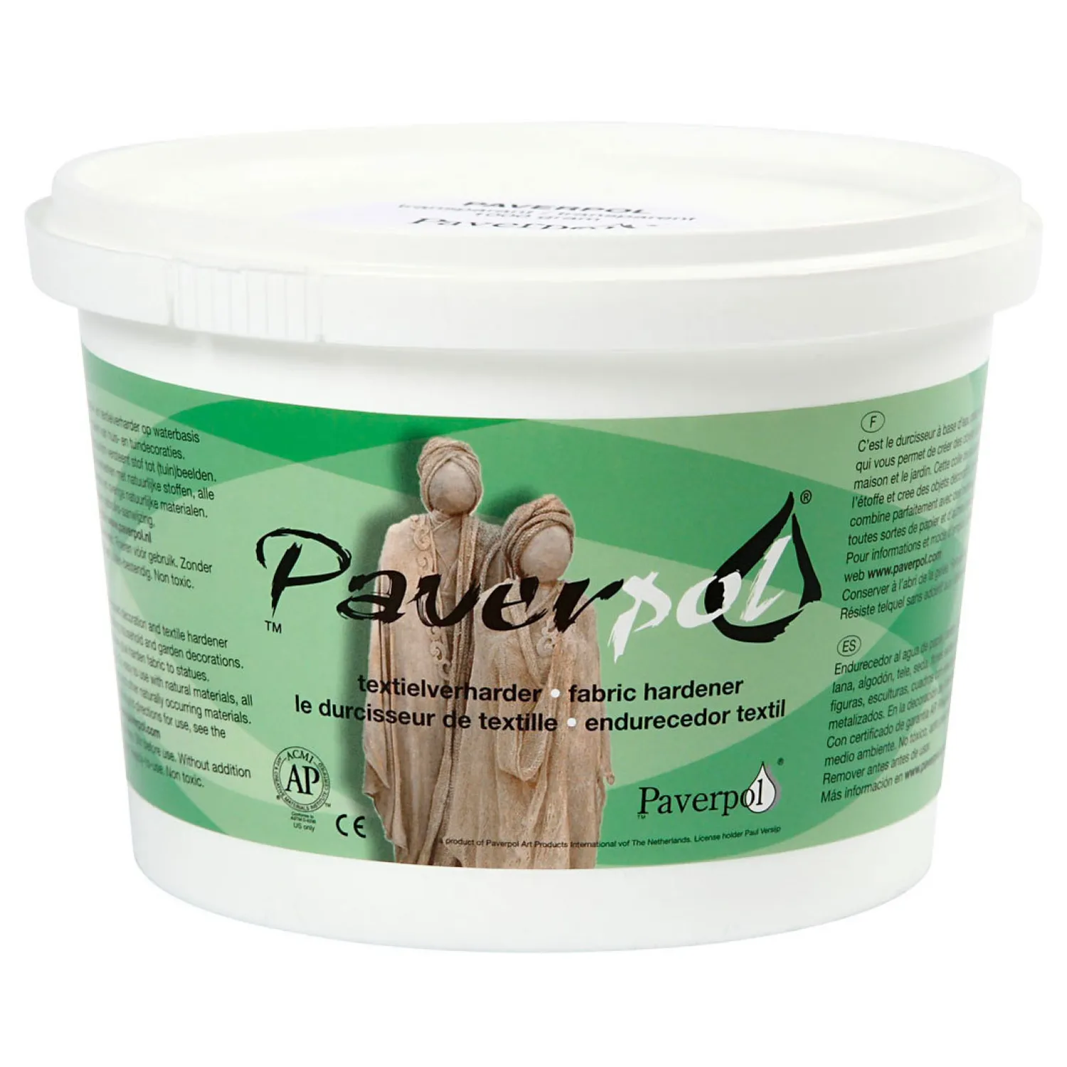 Paverpol Sculptuur Medium Textielverharder, 1000 gram>Creativ Company