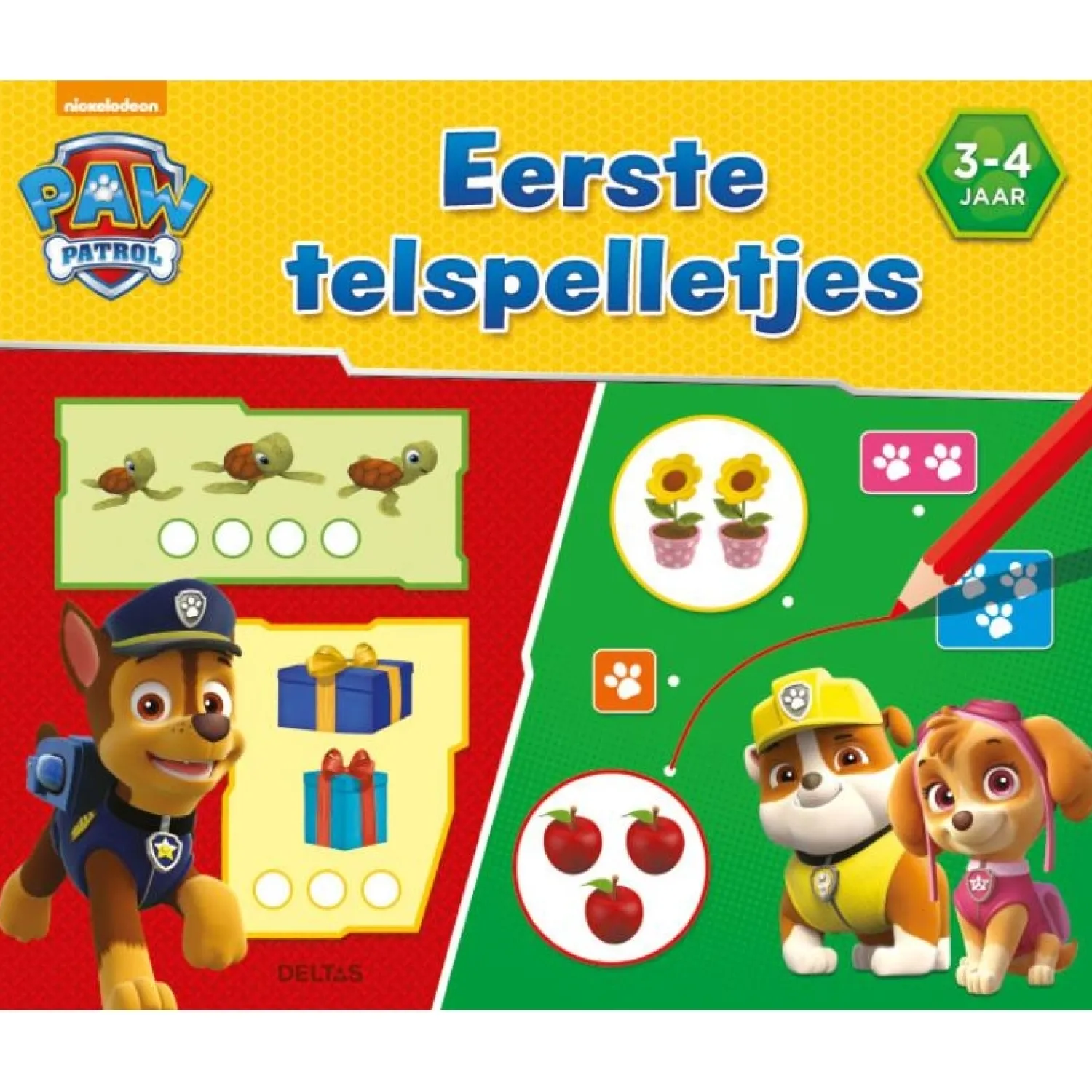 PAW Patrol - Eerste telspelletjes (3-4 jaar)-Deltas Sale