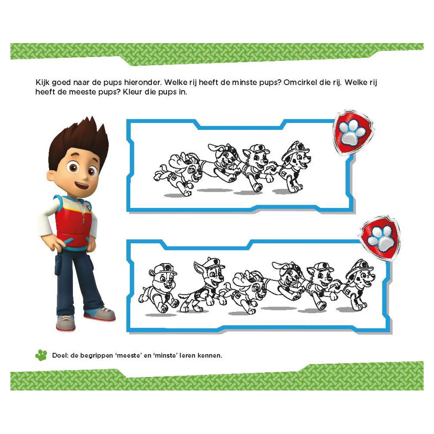 PAW Patrol - Eerste telspelletjes (3-4 jaar)-Deltas Sale