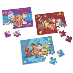 Spin Master PAW Patrol Houten Puzzel, 3x24st. Best
