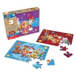 Spin Master PAW Patrol Houten Puzzel, 3x24st. Best