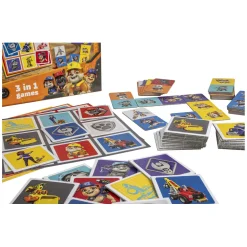 PAW Patrol Rubble & Crew 3in1 Memo Lotto Domino-Selecta Sale