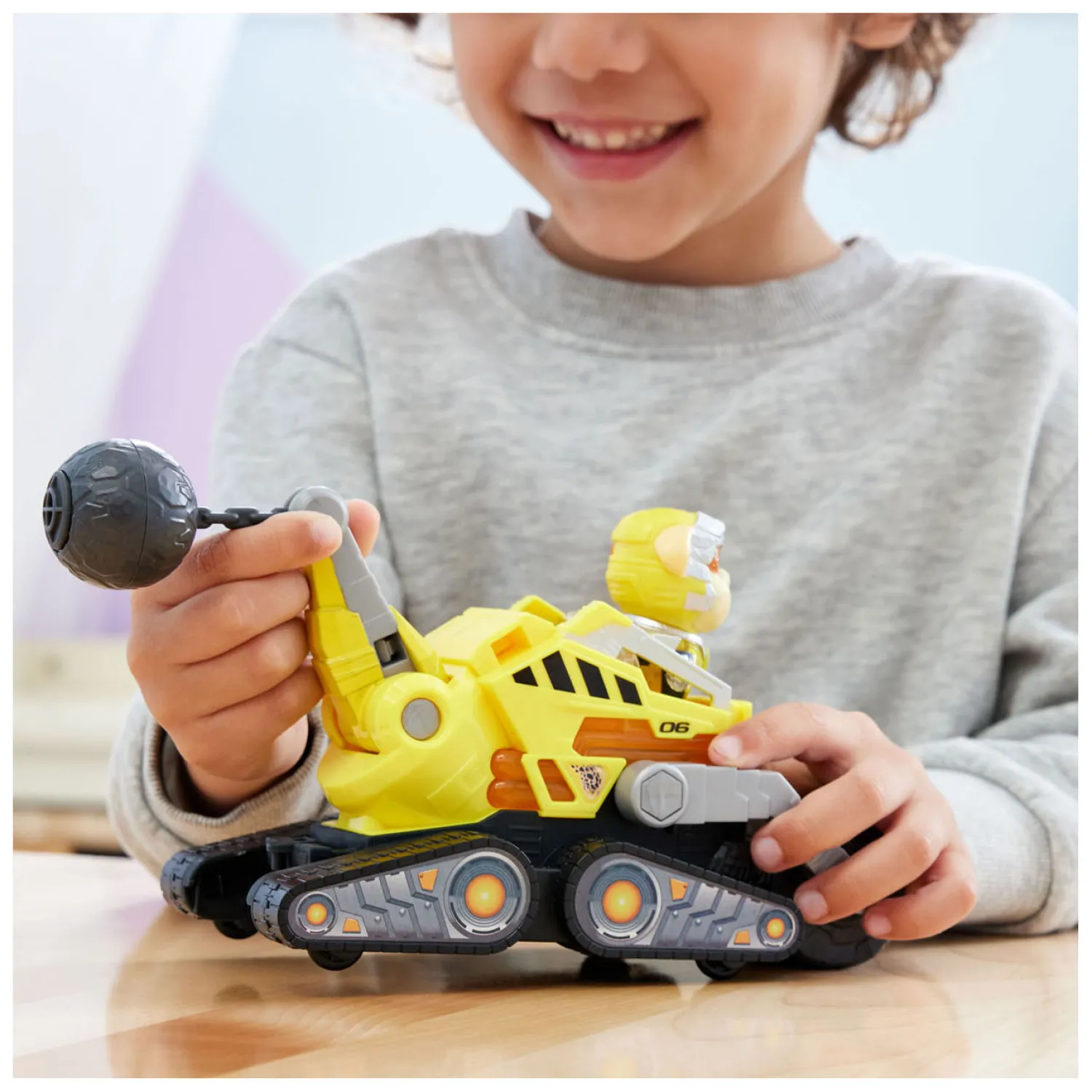 PAW Patrol The Mighty Movie Reddingsvoertuig - Rubble>Spin Master Online