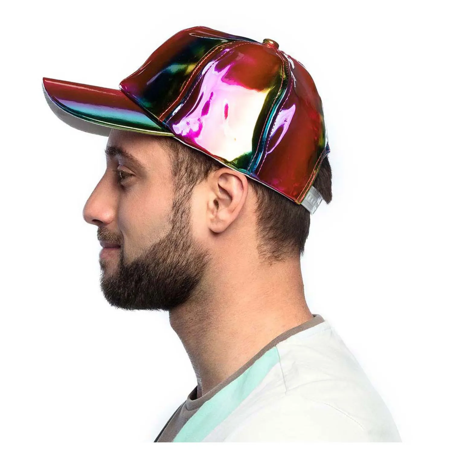 Pet Holo Regenboog Verstelbaar>Boland Best