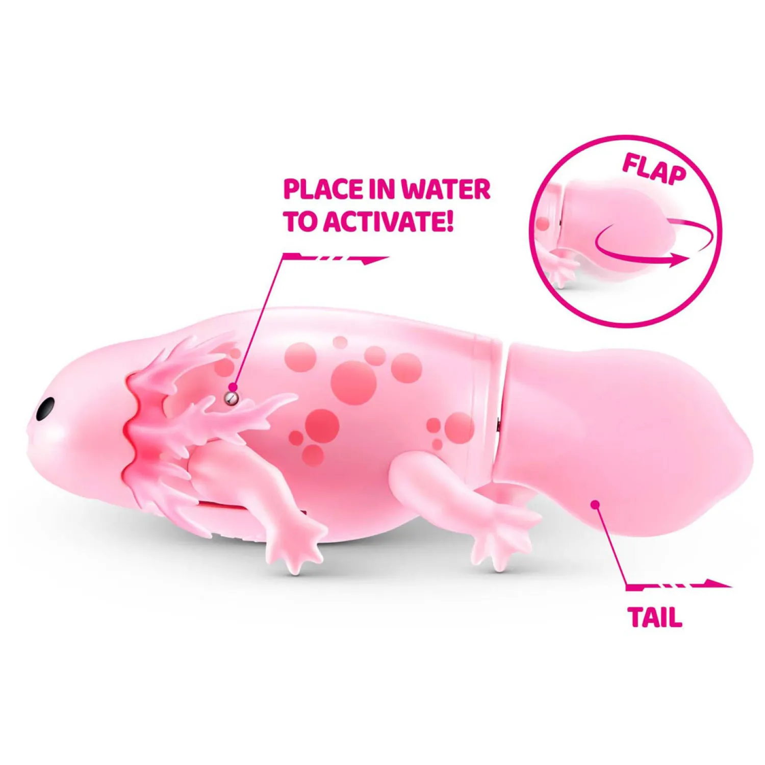 ZURU Pets Alive Zwemmende Axolotl Best