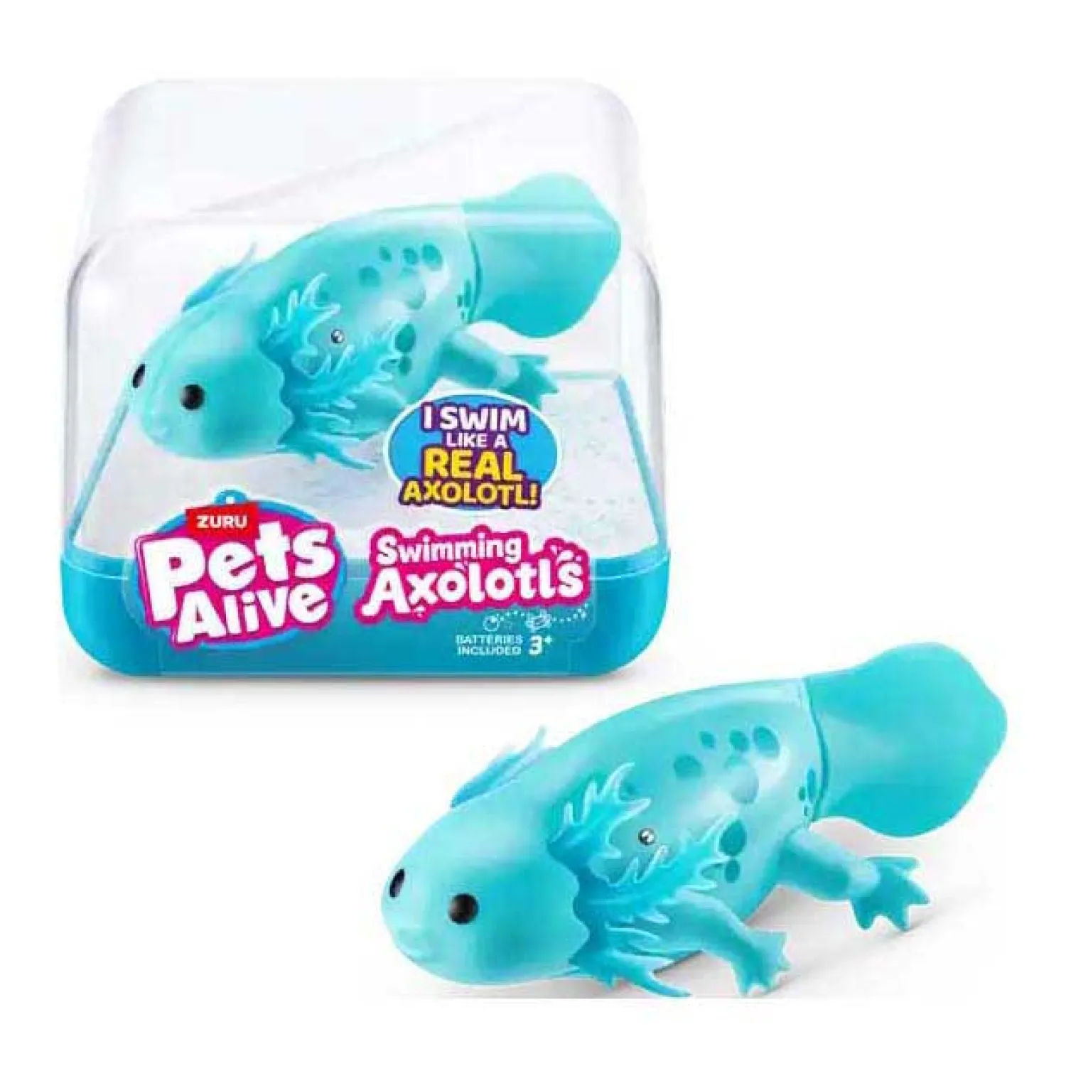 ZURU Pets Alive Zwemmende Axolotl Best
