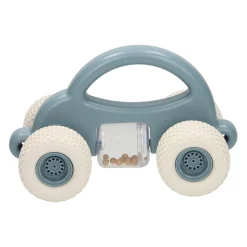 Peuter Speelgoedauto met Rammelaar - Pastel Blauw-Cavallino Outlet