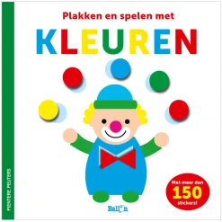 Pientere Peuters Stickerboek - Kleuren-Standaard Uitgeverij