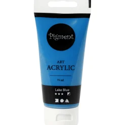 Pigment Art Acrylverf Lake Blauw, 75ml>Creativ Company Best