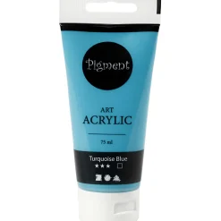 Pigment Art Acrylverf Turquise Blauw, 75ml-Creativ Company Online