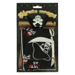 Piraten Bandana met Ooglapje Discount