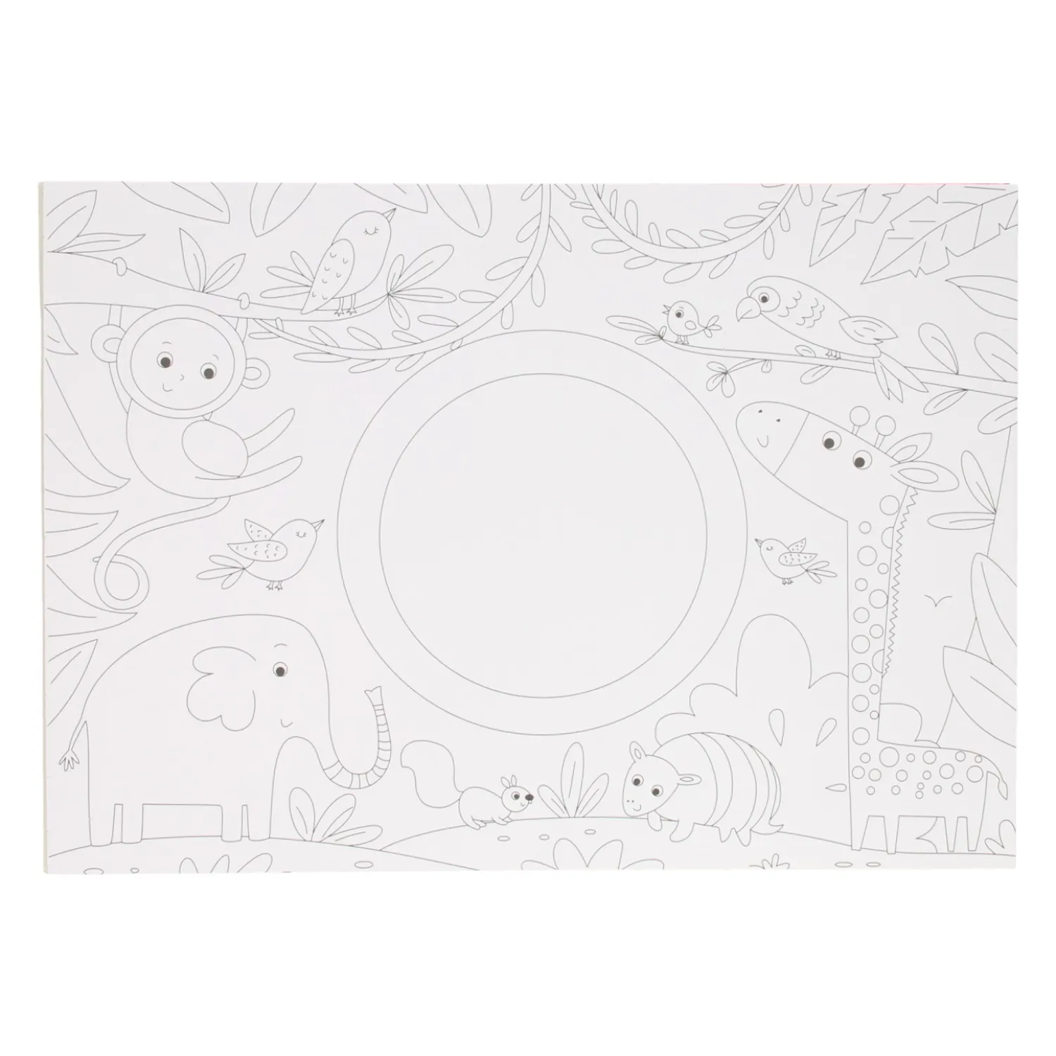 Wins Holland Placemat Kleurboek - Jungle Discount