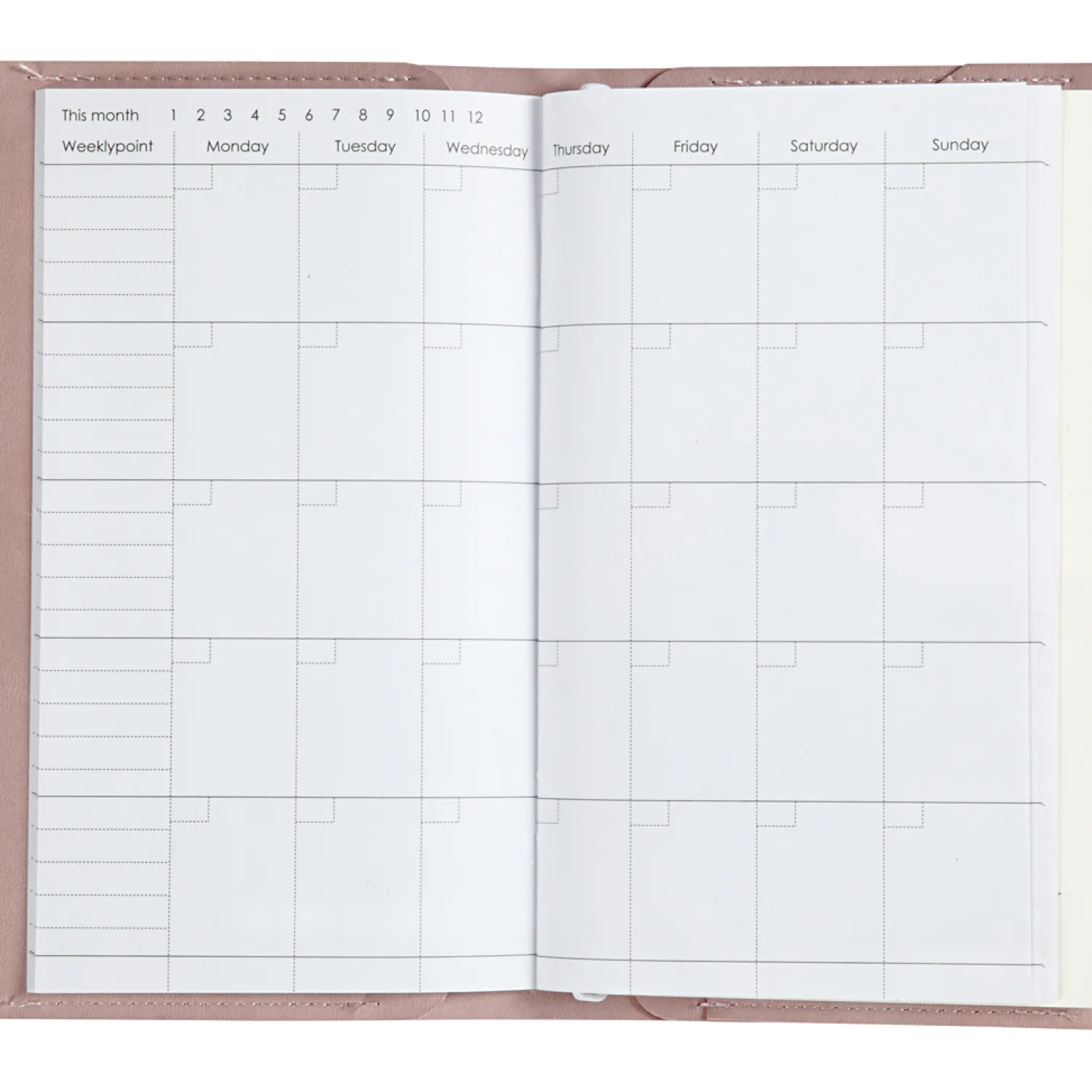 Planner Bulletjournal Roze-Creativ Company New
