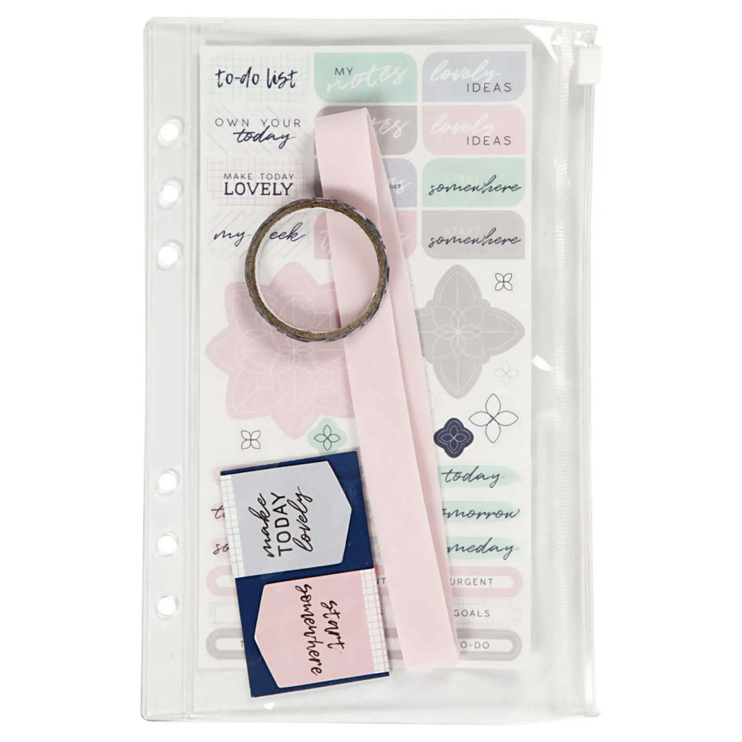 Plastic Etui met Accessoires>Creativ Company New