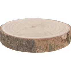 Plateau Paulownia Hout, 23cm> Hot