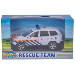 2-Play Die-cast Pull Back Politie NL Licht en Geluid Online