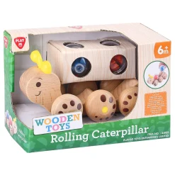 Playgo Play Houten Rollende Rups Outlet