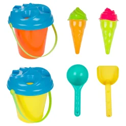 Toi-Toys Play Out Strandset Emmer en  Ijsvormen, 8dlg. Sale