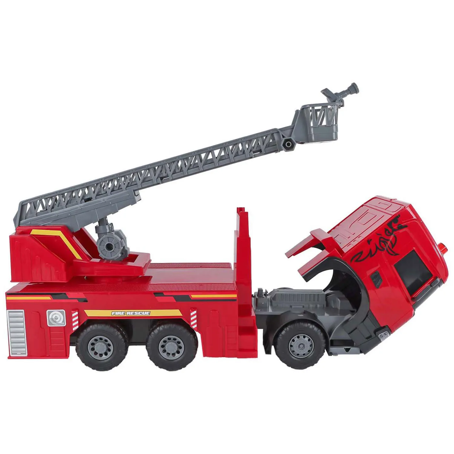 Scania Vrachtwagen Brandweerwagen Frictie met Licht en Geluid>2-Play Hot