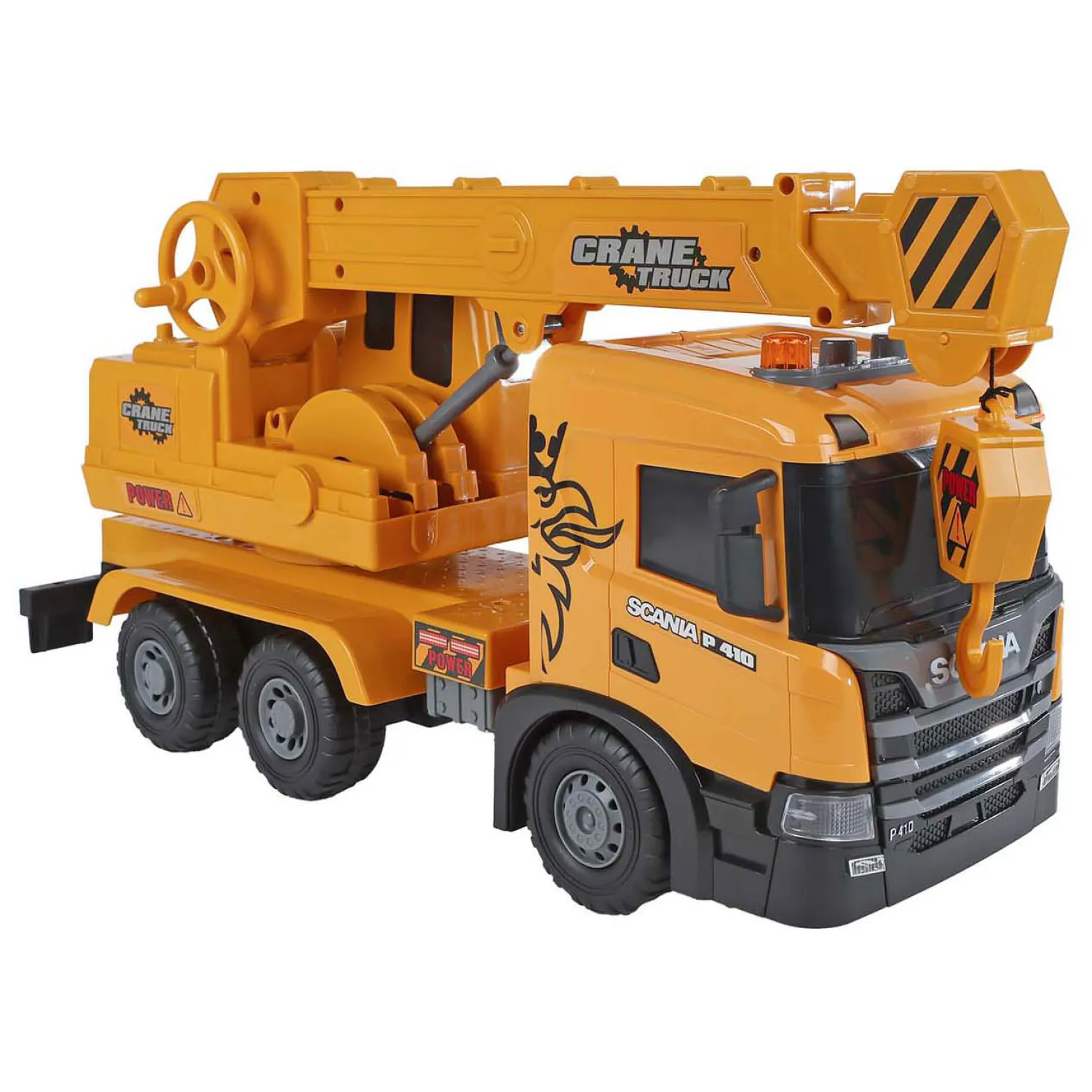 Scania Vrachtwagen Hijskraan Frictie met Licht en Geluid-2-Play Online