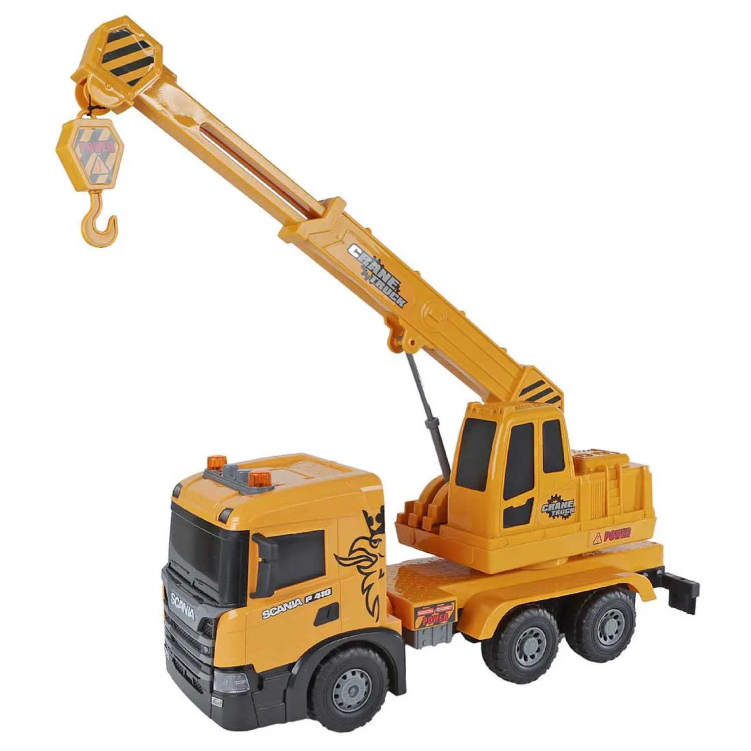 Scania Vrachtwagen Hijskraan Frictie met Licht en Geluid-2-Play Online