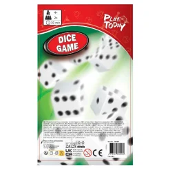 Play Today Dobbelspel met Beker en 5 Dobbelstenen- Clearance