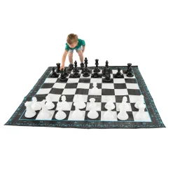 Playfun MEGA Schaak- en Damspel - Geschikt voor buiten Best