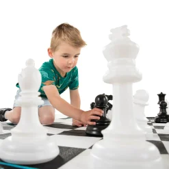 Playfun MEGA Schaak- en Damspel - Geschikt voor buiten Best