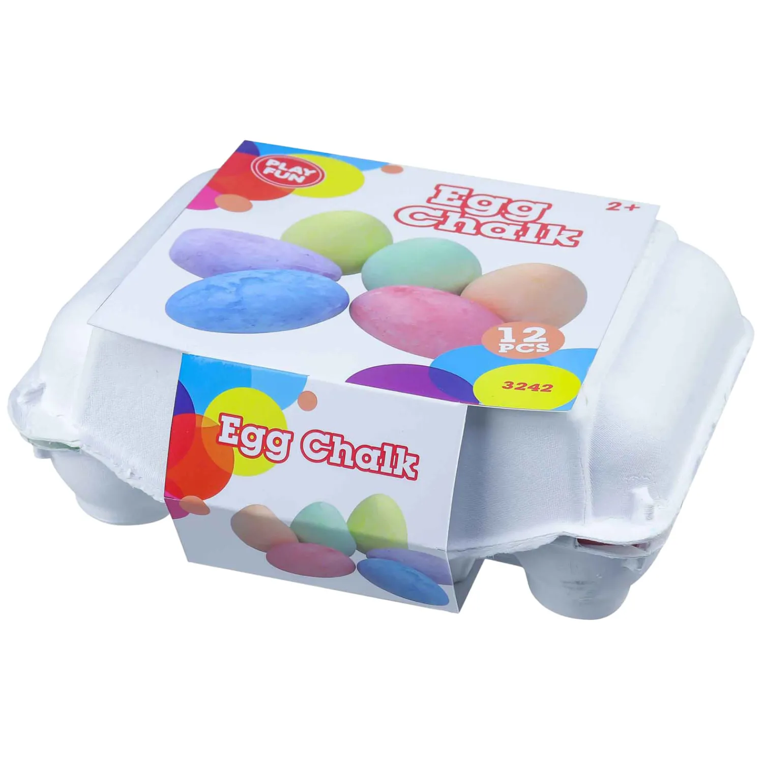 Playfun Stoepkrijt Eieren, 12dlg. Online