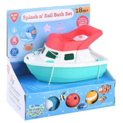 Playgo Badset Boot met Spuitfiguurtjes - 4dlg. Hot