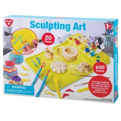 Playgo Beeldhouwen Kleiset met Verf en Accessoires - 20dlg.
