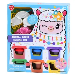 Boerderijdieren Kleiset - 6 Kleipotjes>Playgo Best