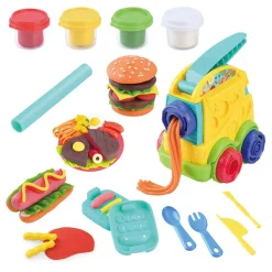 Playgo Food Truck Kleiset - 4 Kleipotjes Best