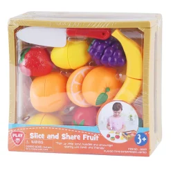 Gesneden Speelfruit in Kratje - 11dlg.-Playgo Clearance