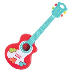 Gitaar met Muzieknoten Rood>Playgo Clearance