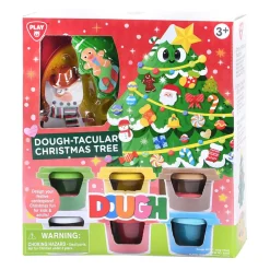 Kerstboom Kleiset - 6 Kleipotjes-Playgo Online