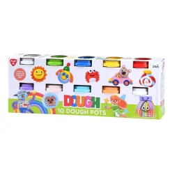 Playgo Kleiset 10 Kleuren - 10x113gram Outlet