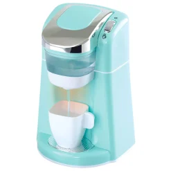 Koffiemachine Blauw met Cups - 4dlg.-Playgo New