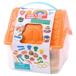 Lekkernijen Kleiset in Opbergdoos - 4 Kleipotjes-Playgo New