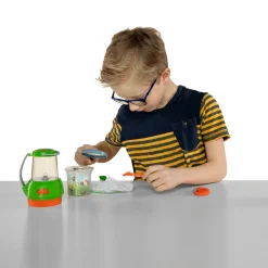 Natuur Onderzoekerset - 6 dlg. met Schepnet en Vergrootglas-Playgo Hot