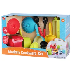 Pannen en Keukenaccessoires Modern Speelset - 13dlg.>Playgo Outlet