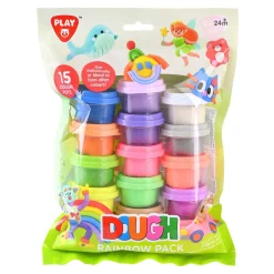 Playgo Rainbow Kleiset - 15 Kleipotjes Clearance