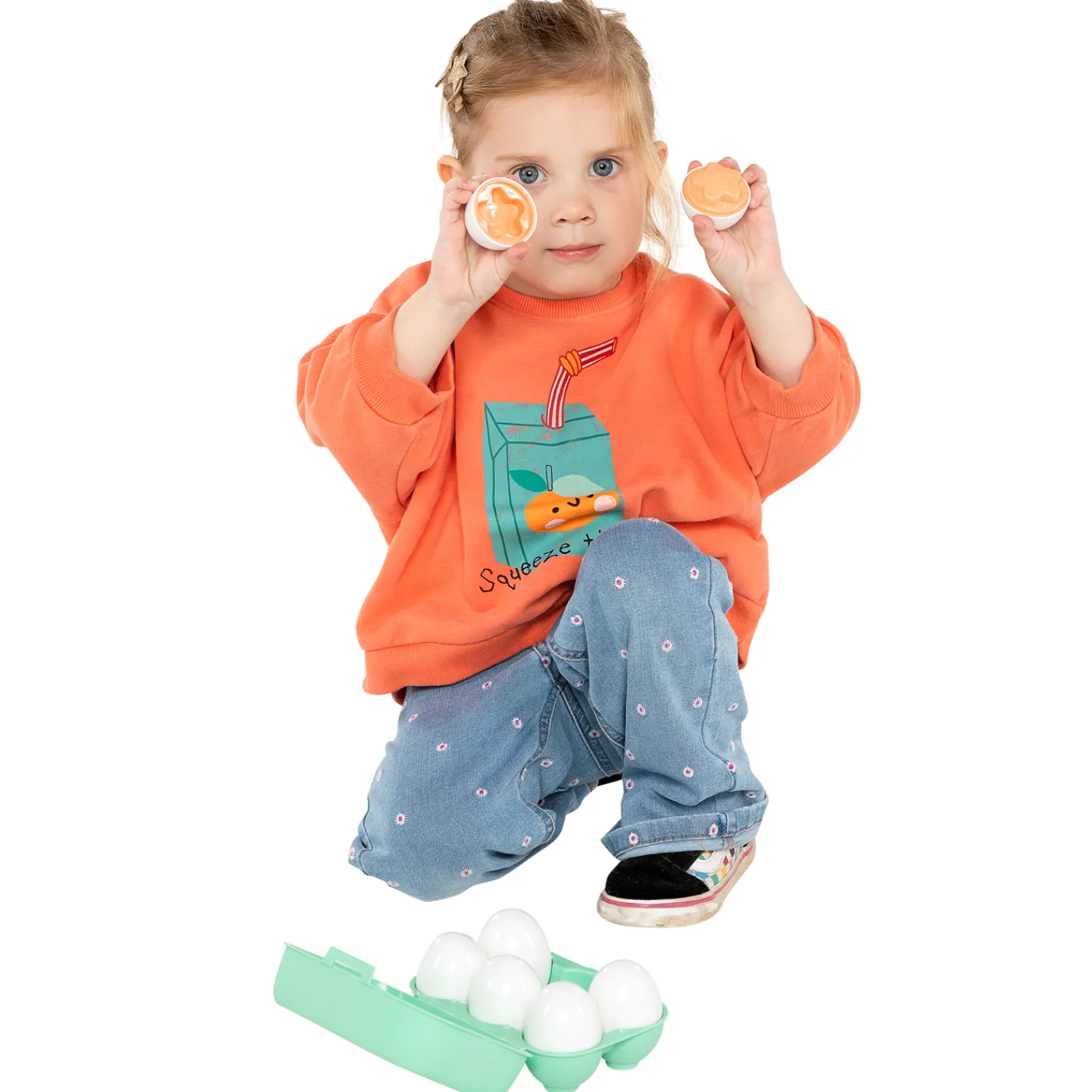 Regenboog Eieren Vormensorteerder - 13dlg.-Playgo Outlet