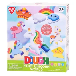 Sprookjes Eenhoorn Kleiset - 4 Kleipotjes-Playgo Best