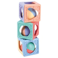 Playgo Stapelblokken met Rammelaar - 3dlg. Discount