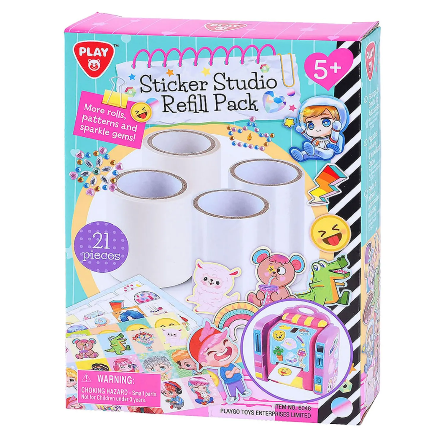 Stickerstudio Sticker Navulling - 21st.>Playgo