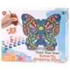 Verf je eigen Cementen Vlinder - 14dlg.-Playgo Sale